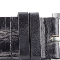 Double Loop Western Belt, Antique Buckle