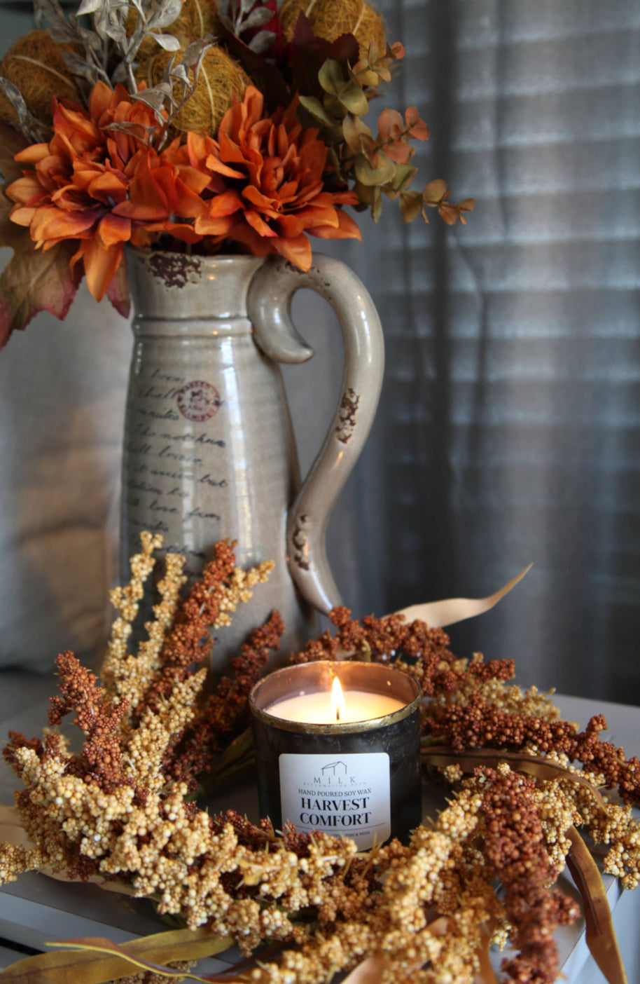 Rustic Barn Metal Candle - 10 oz: Santal & Rosewood