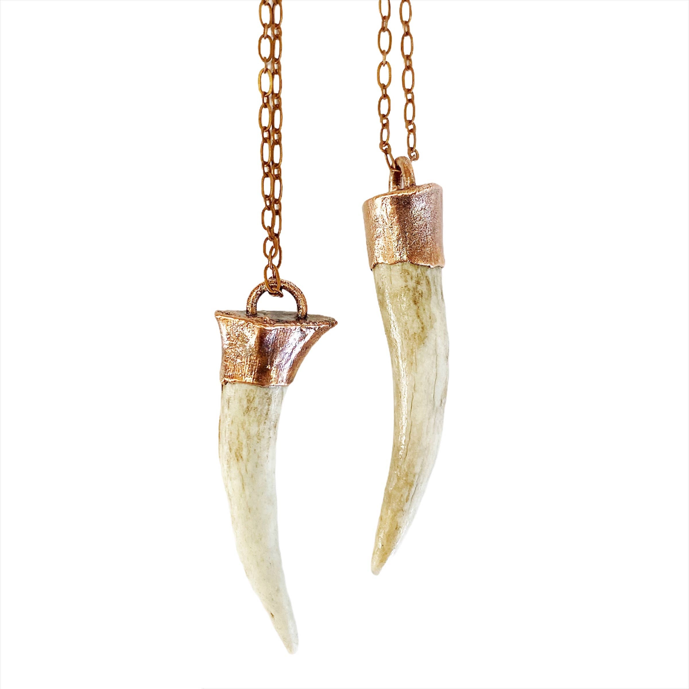 Naturally Shed Antler Necklace