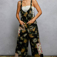 Vintage Washed Denim Overalls