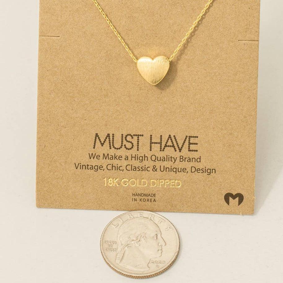 Heart Pendant Necklace