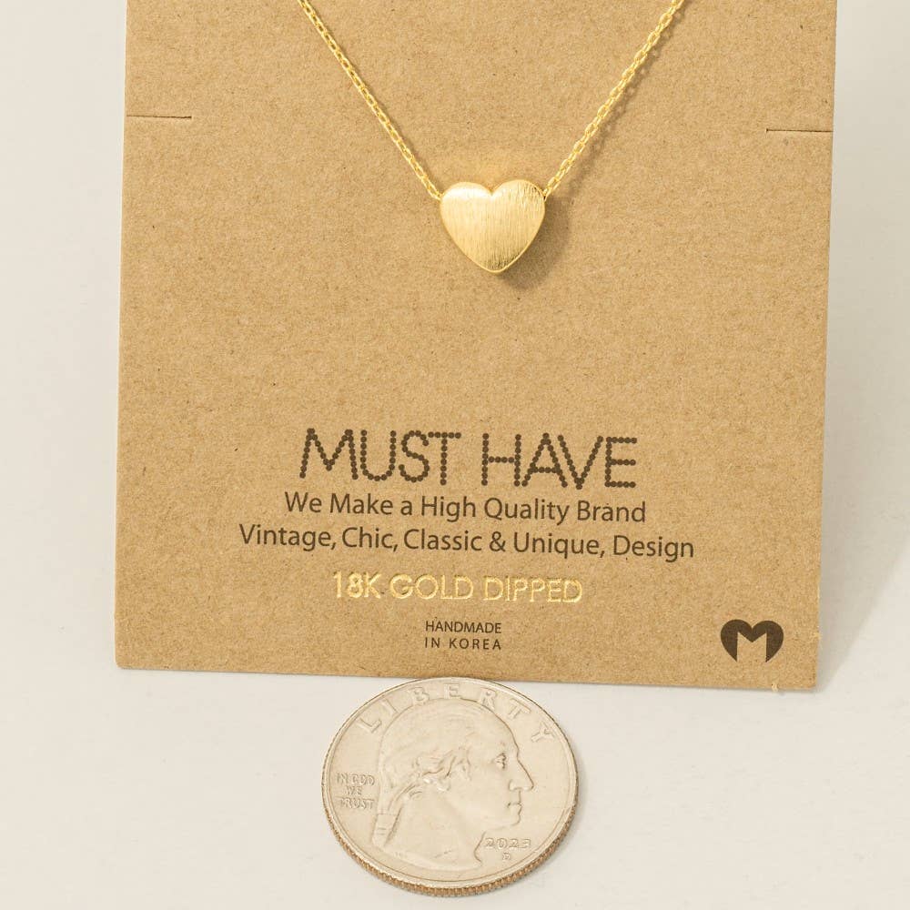 Heart Pendant Necklace