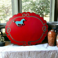 Metal Horse Frame with Magnet