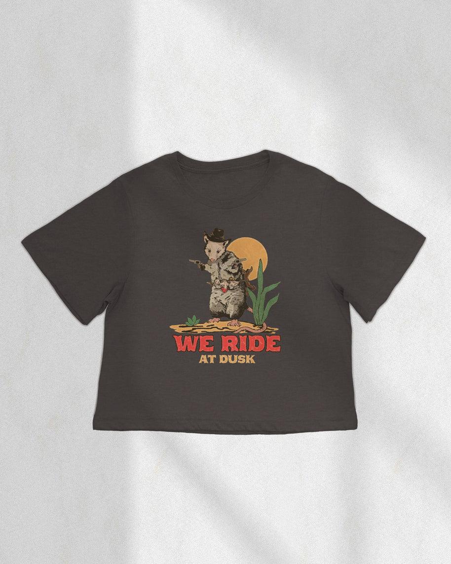 Possum Cowboy Boxy Crop