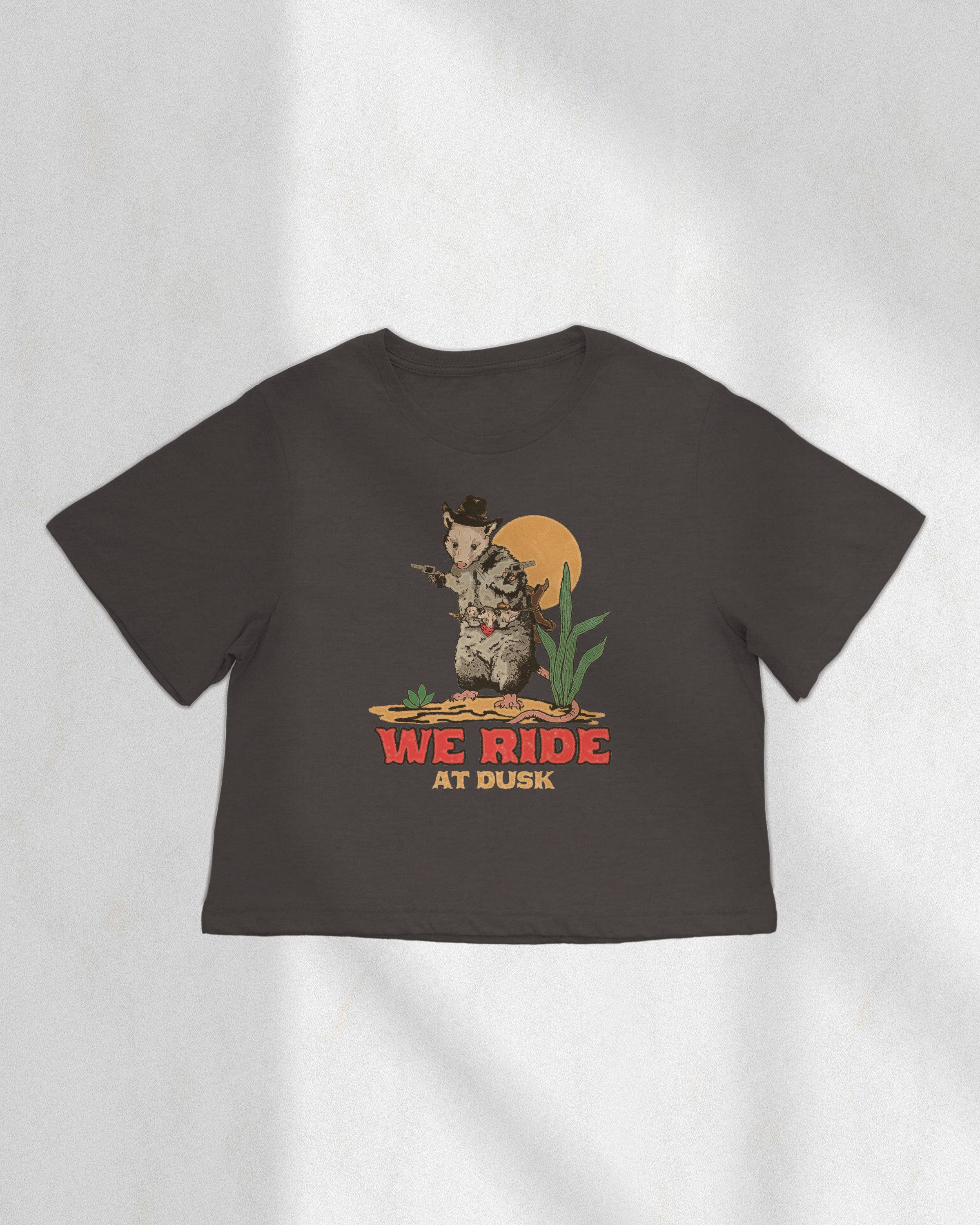 Possum Cowboy Boxy Crop