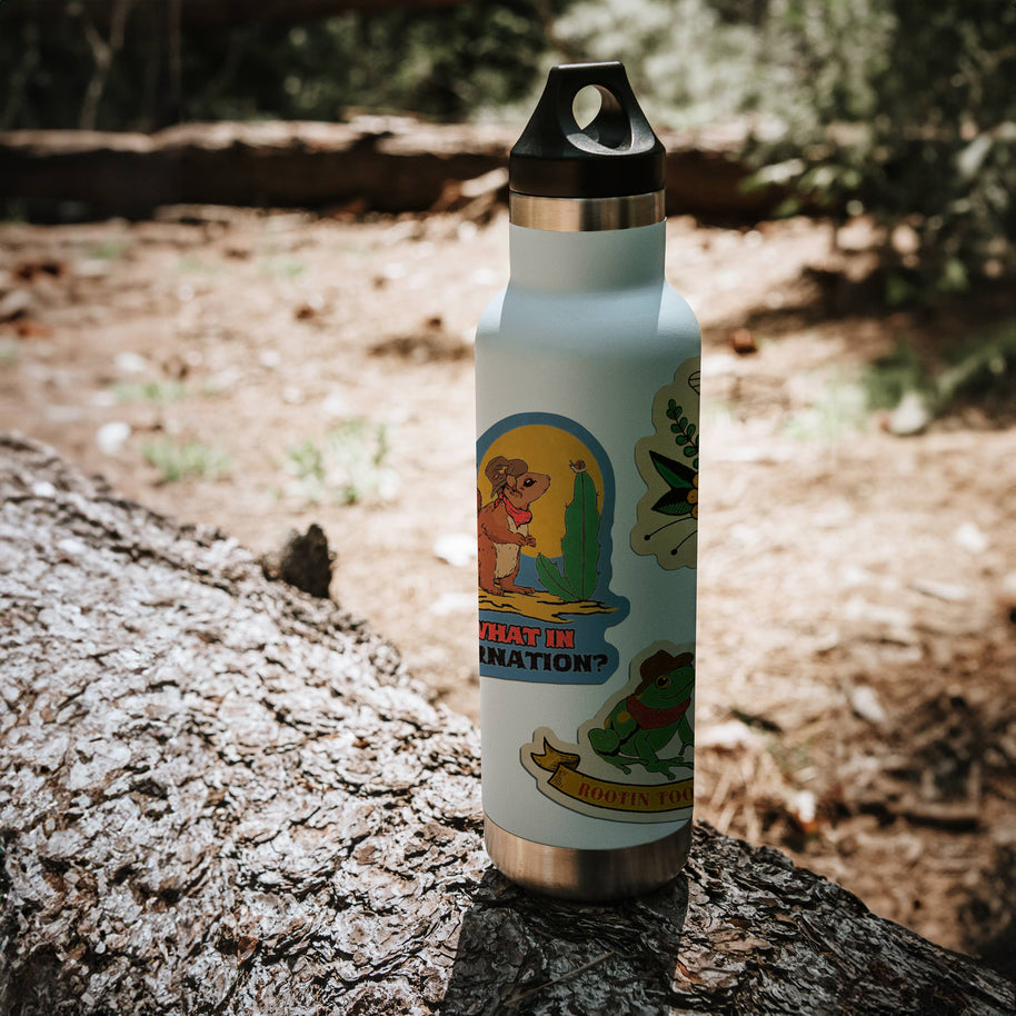 Be Rootin, Be Tootin, Be Kind Sticker