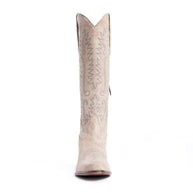 Myra Syllvia Prairie Leather Boots, Ivory