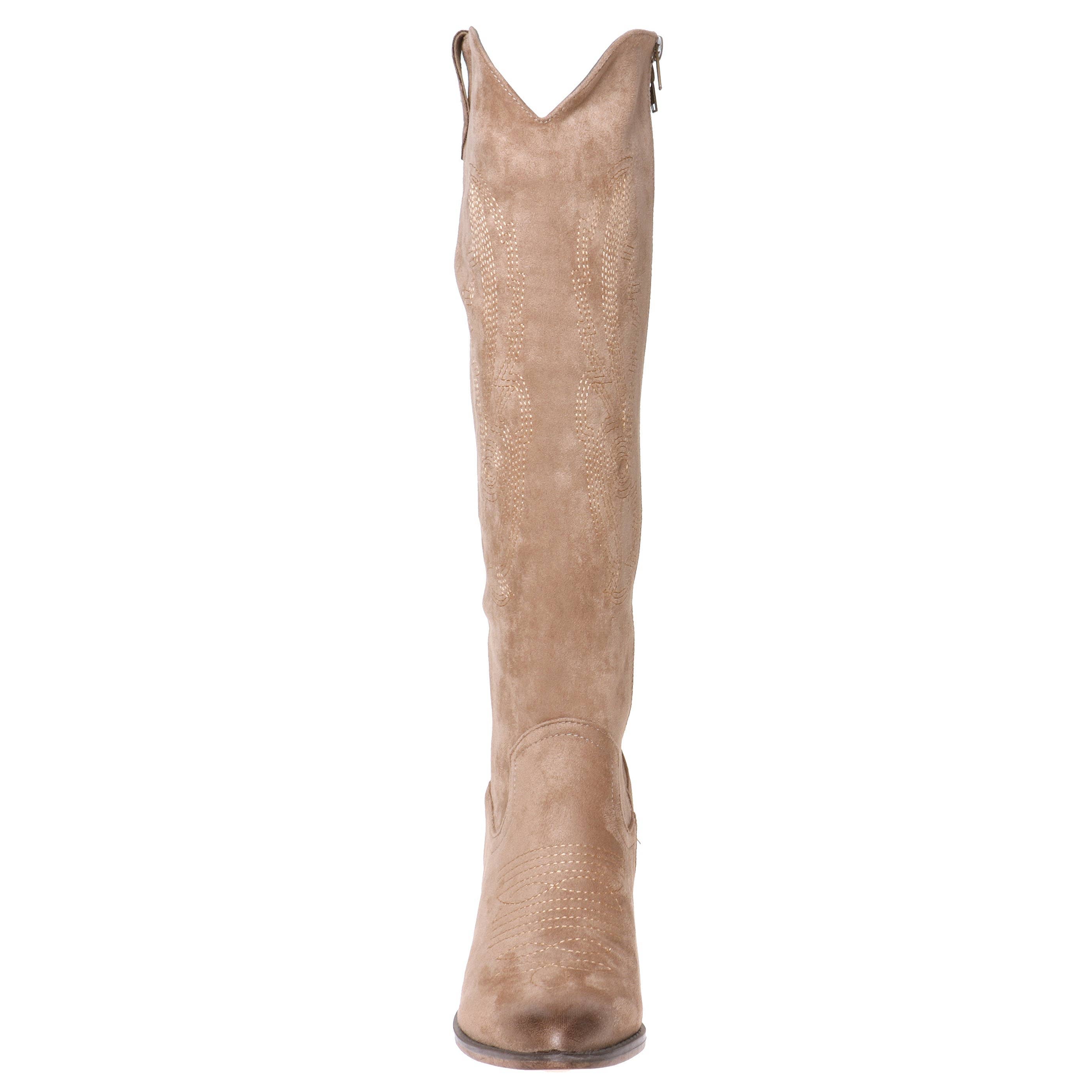 Pierre Dumas Faux Suede Boots