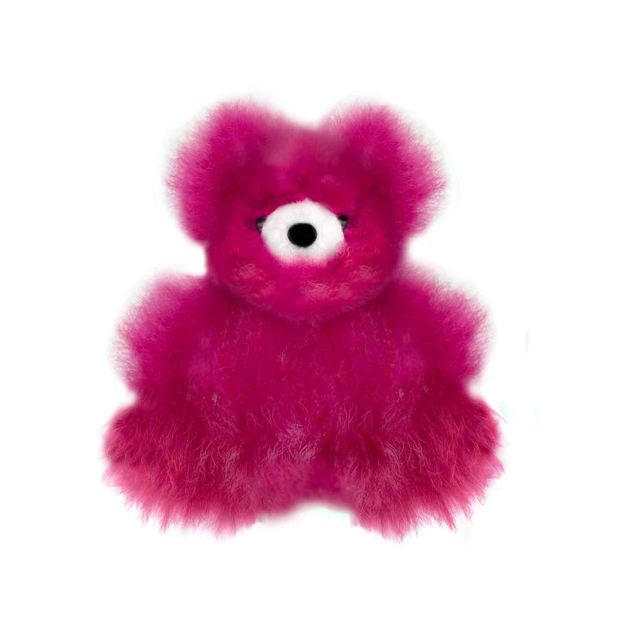 Alpaca Plushie | 7" Bear | Magenta