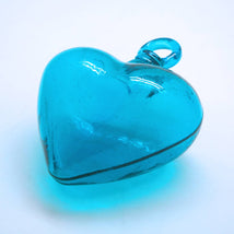 Medium Glass Heart Ornament