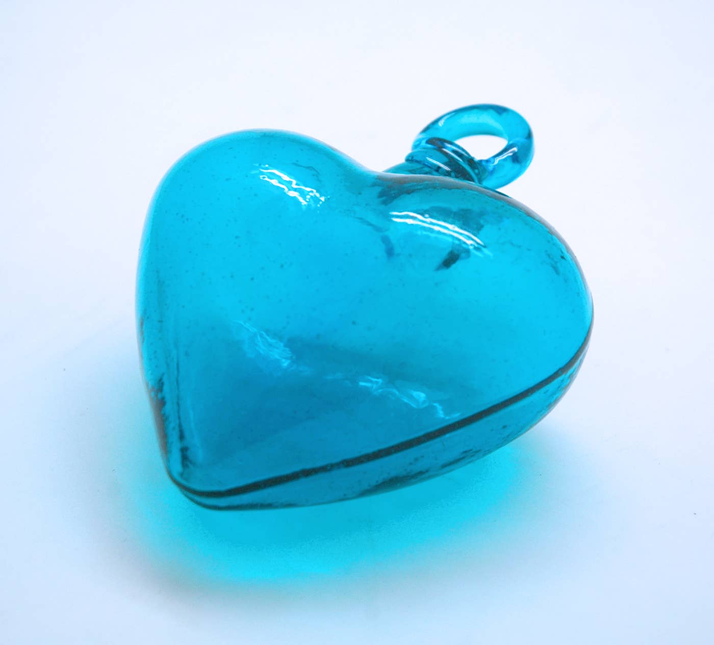 Medium Glass Heart Ornament