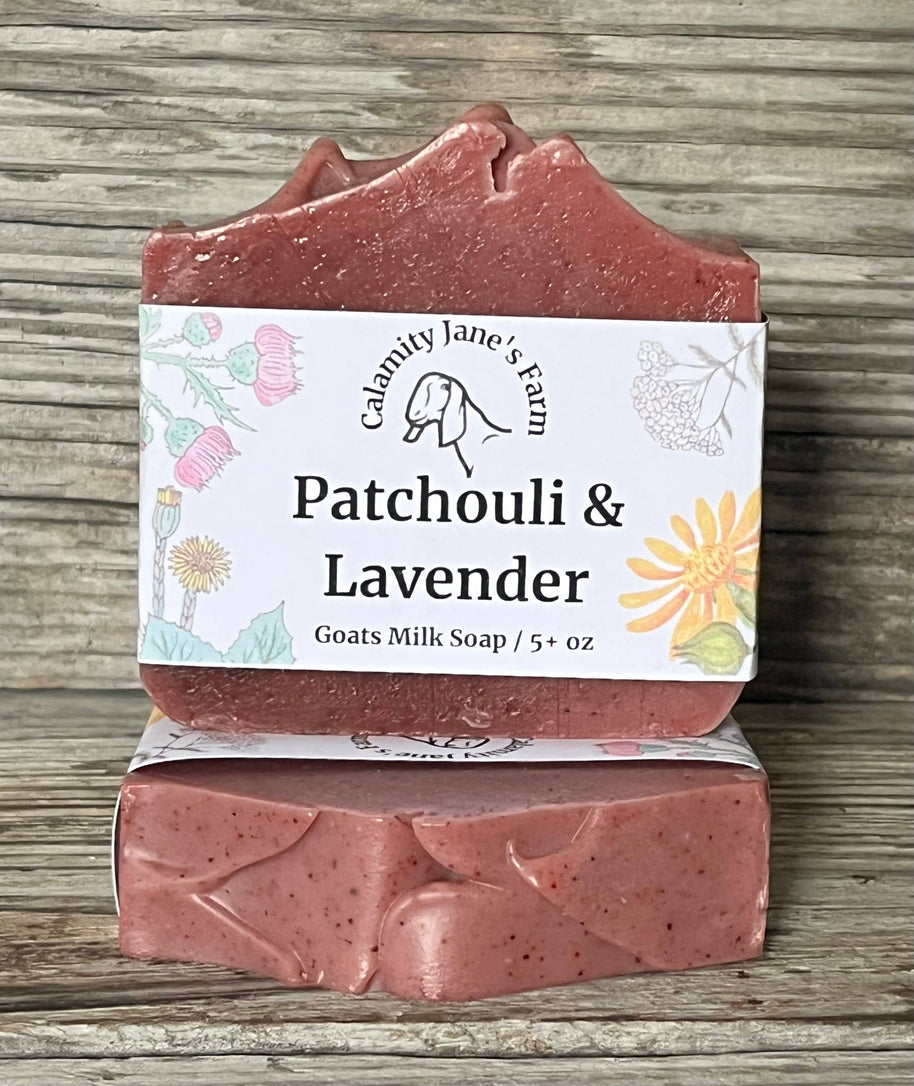 Patchouli & Lavender Goats Milk  Soap