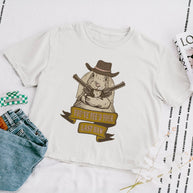 Bunny Cowgirl Boxy Crop Top