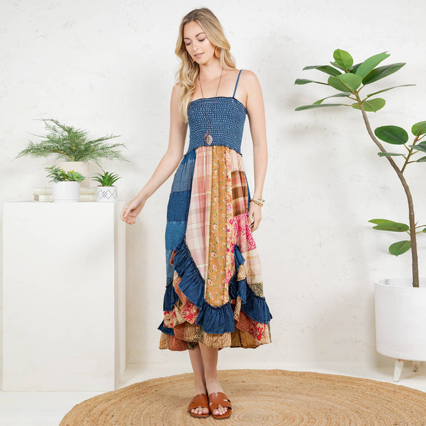 Smocked Ruffle Dress