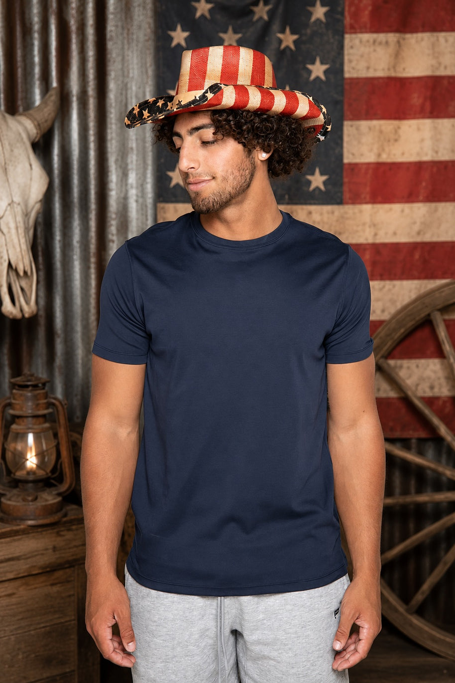 Justice Straw Western Drifter Cowboy Hat