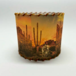 Lampshade Desert Burros, 11-inch