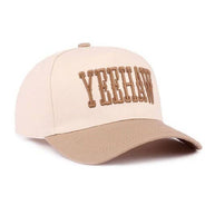 Yeehaw Two-tone Canvas Cotton Cap