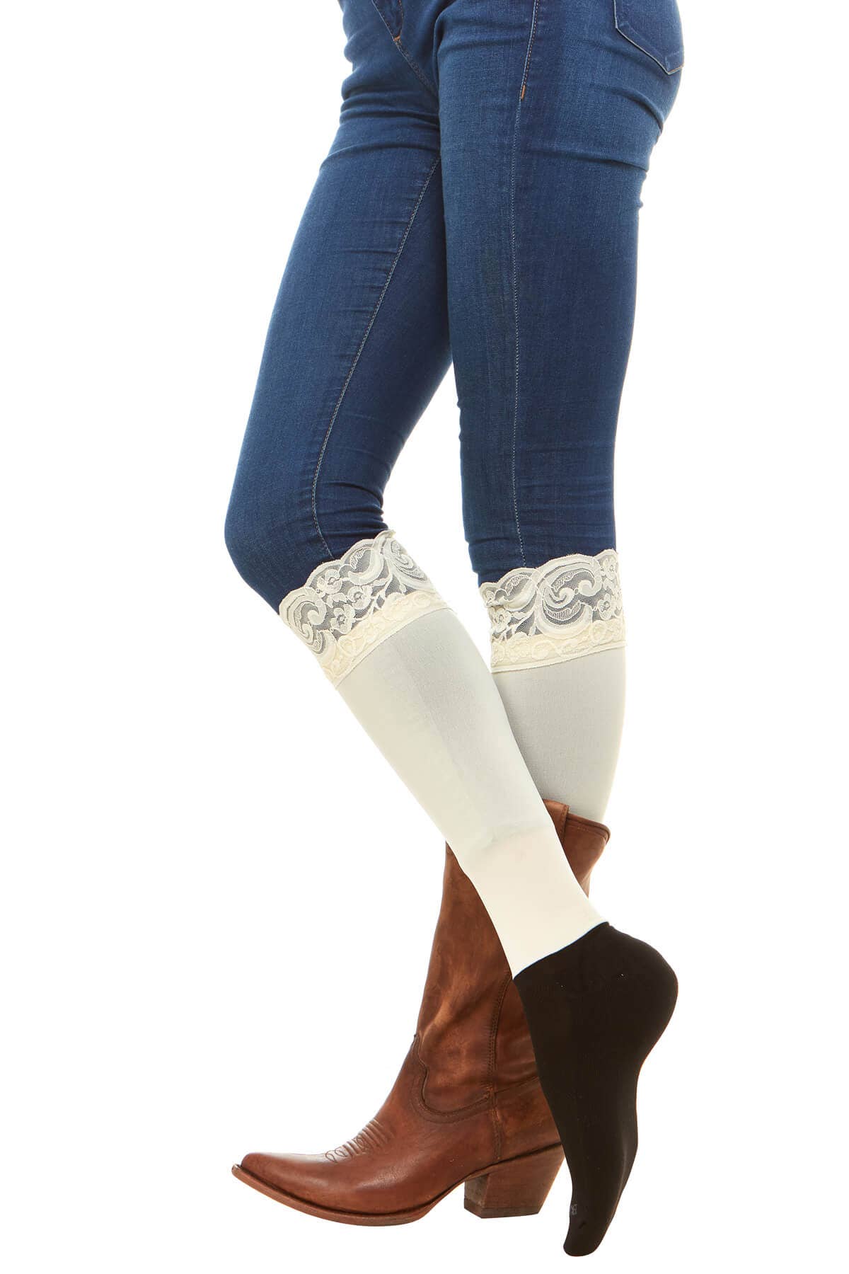 Lace Boot Socks