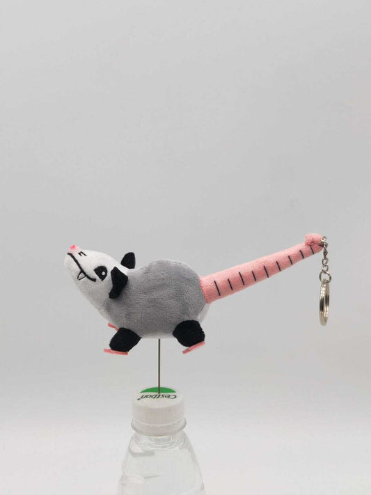 Possum Plushie Keychain