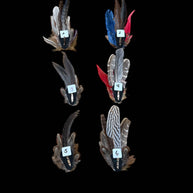 Decorative Side Hat Feathers