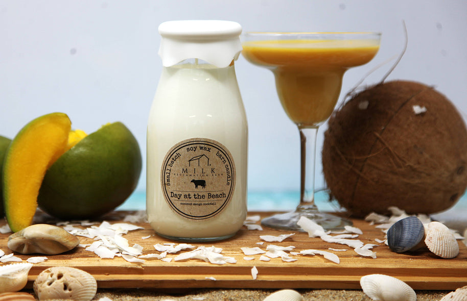 Milk Bottle Candle 13 oz