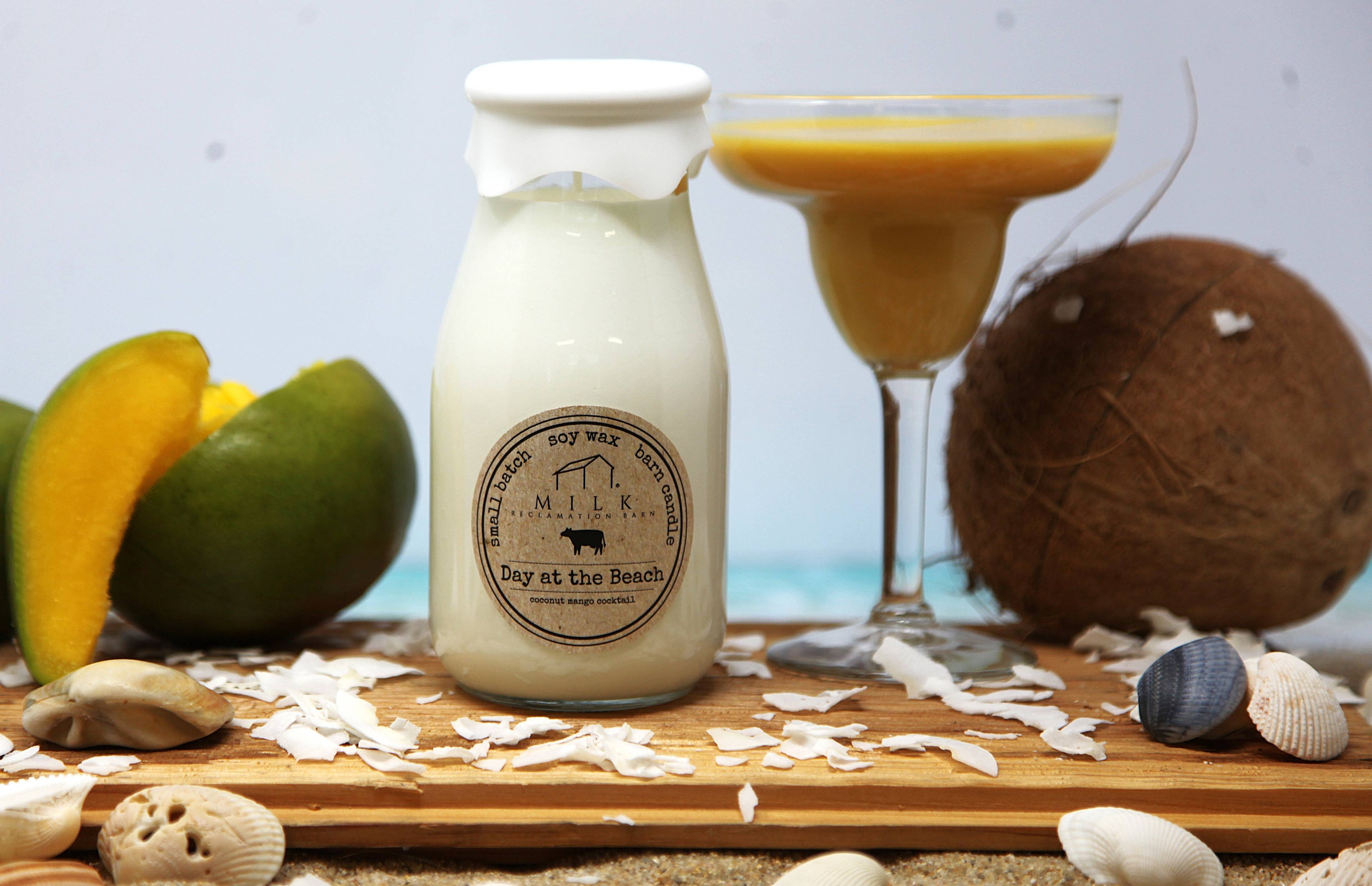 Milk Bottle Candle 13 oz