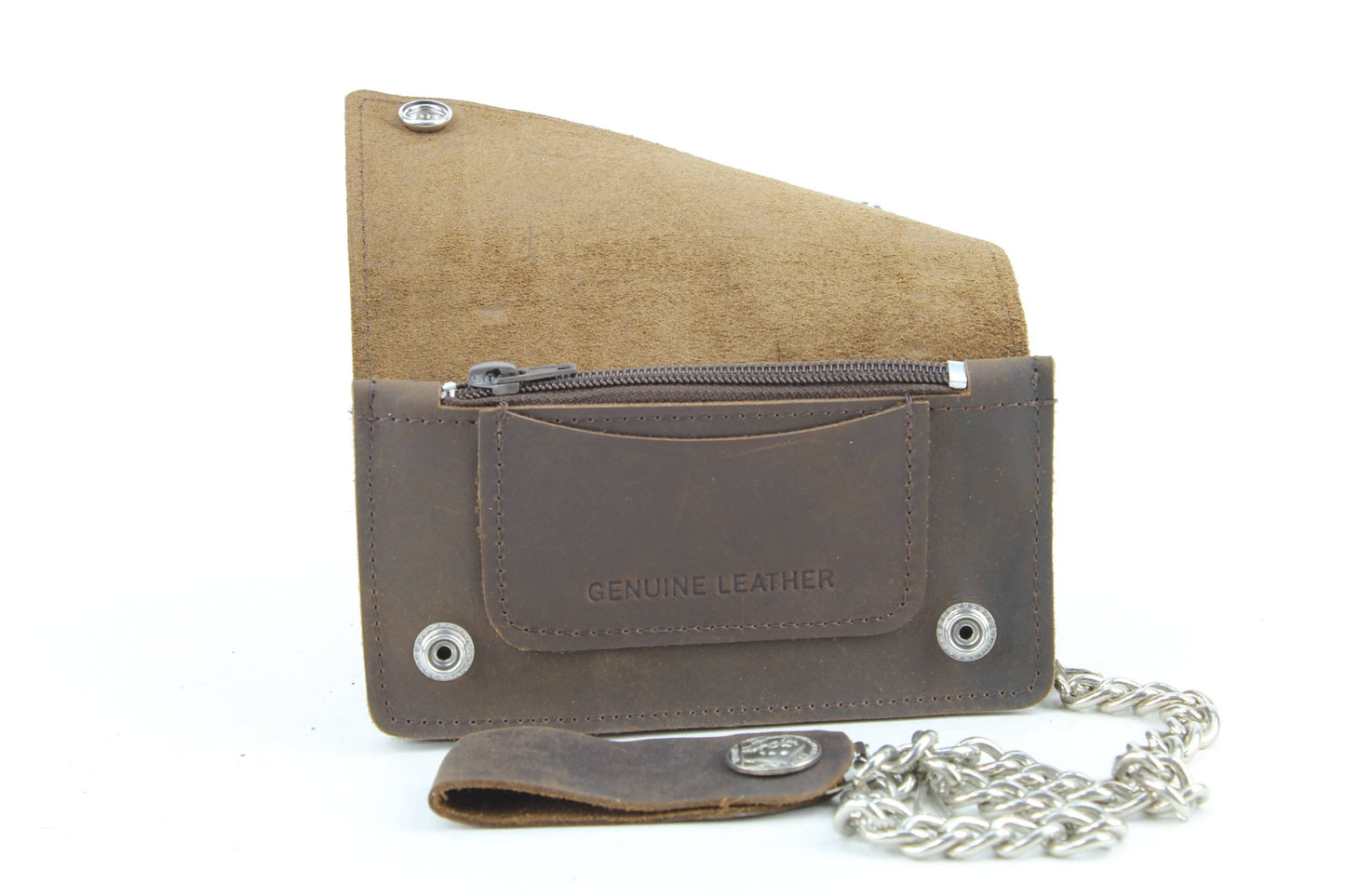 6" & 7" Chain wallet with Buffalo Snap