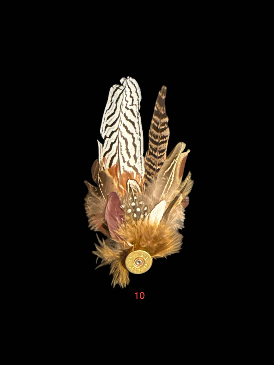 Decorative Side Hat Feathers