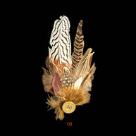 Decorative Side Hat Feathers