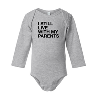 Live with Parents Onesie