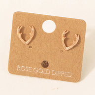 Mini Antler Stud Earrings