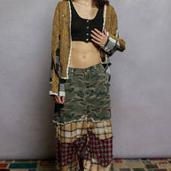 Knit Cardigan with Embroidery