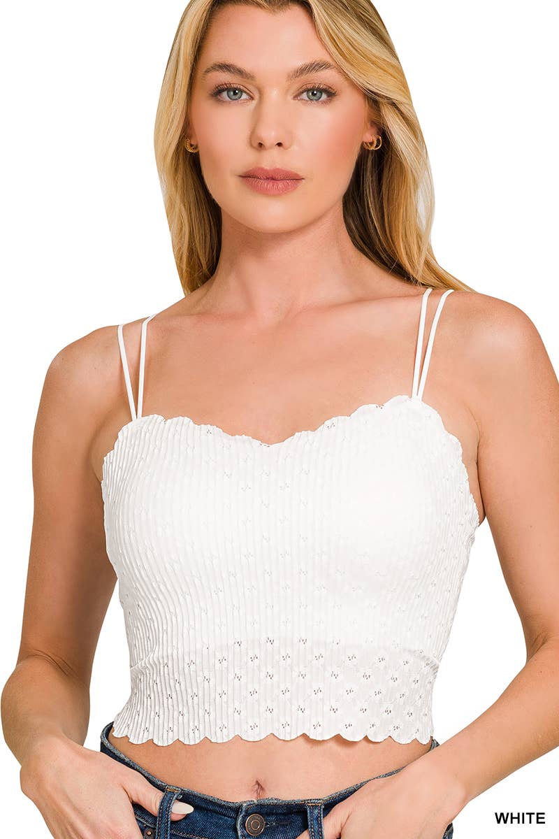 Seamless Sweetheart Bralette, Several Colors
