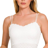 Seamless Sweetheart Bralette, Several Colors