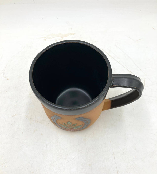 Horseshoe Wheel Thrown Mug