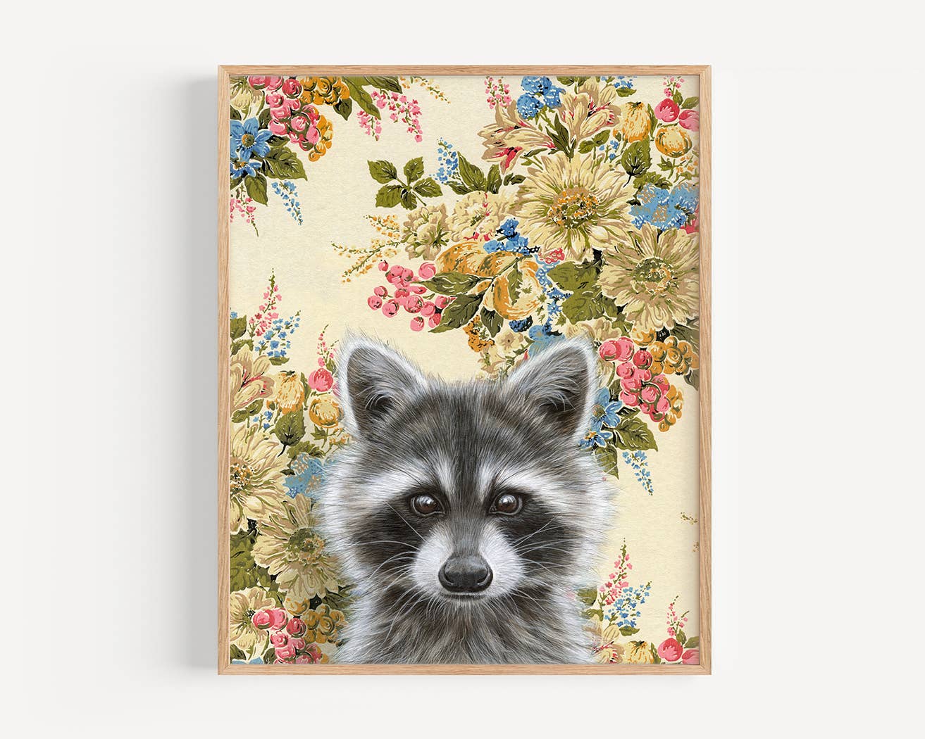 Raccoon Fine Art Print