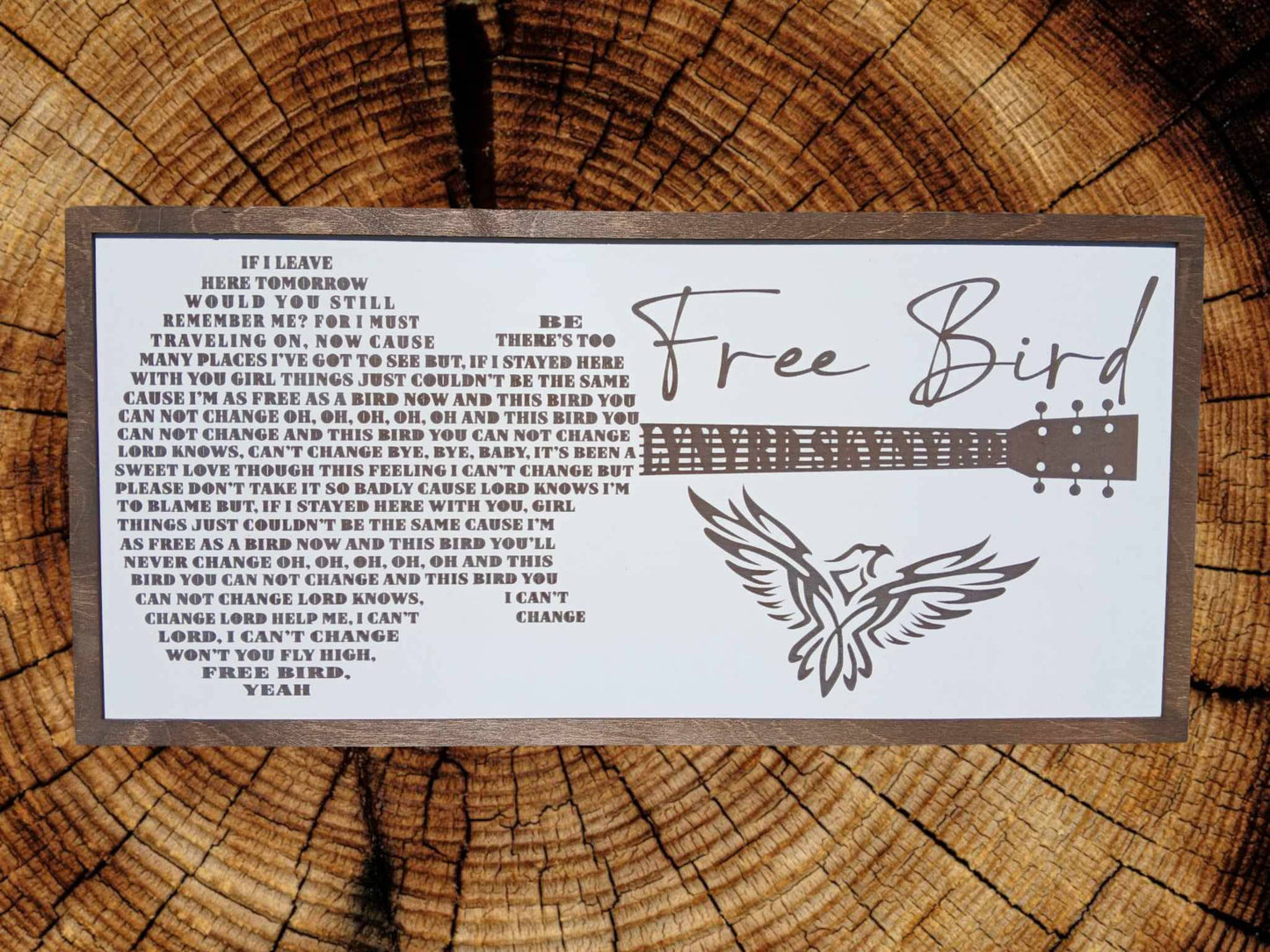 Lynyrd Skynyrd Free Bird sign