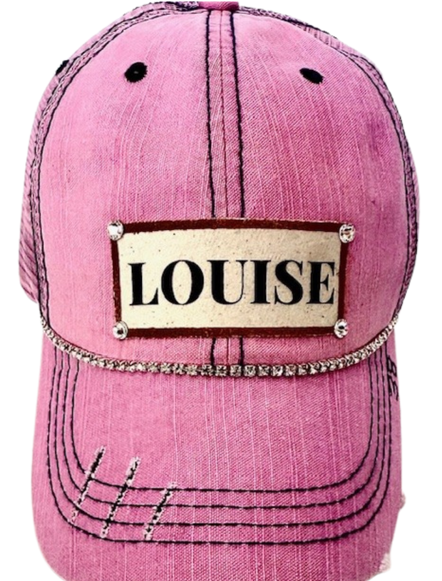Louise Distressed Baseball Hat