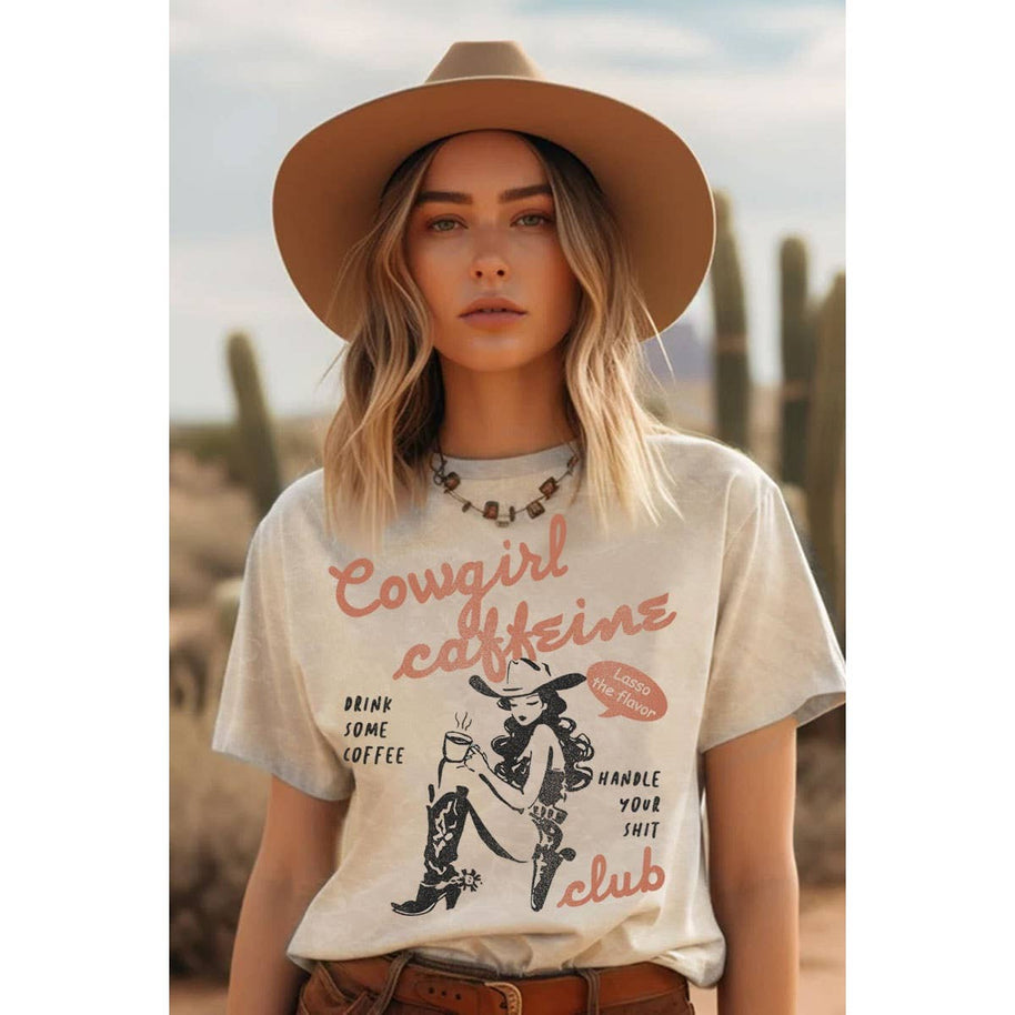 Cowgirl Caffeine Club T-Shirt