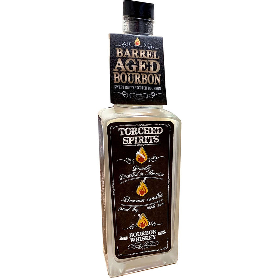 Torched Spirits Whiskey Candle