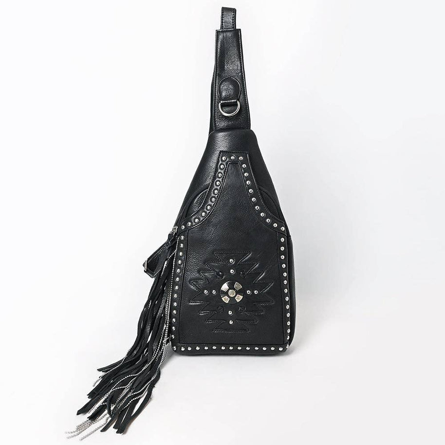 Western Leather Sling Bag ADBGM747