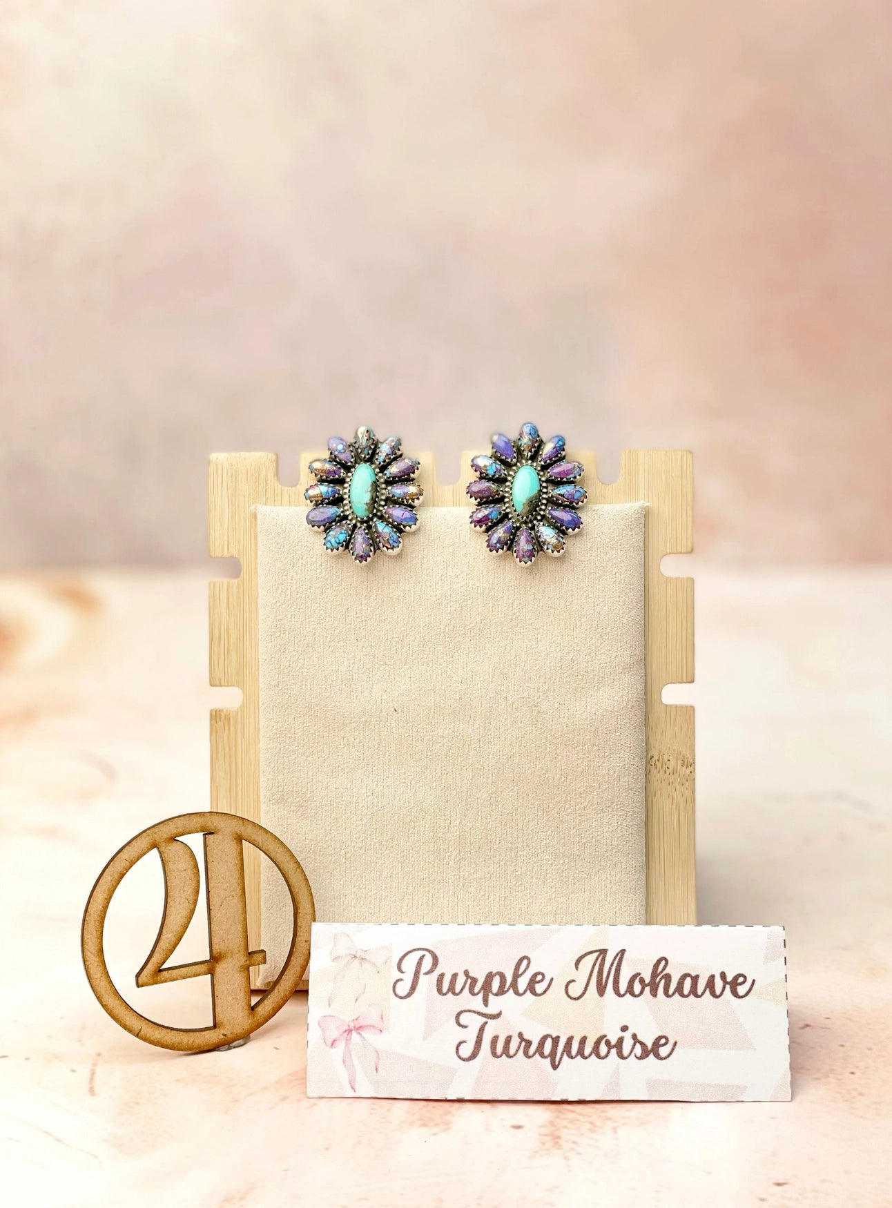 Blooming Stone Earrings