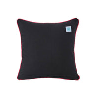 Black Velvet Camo Pillow