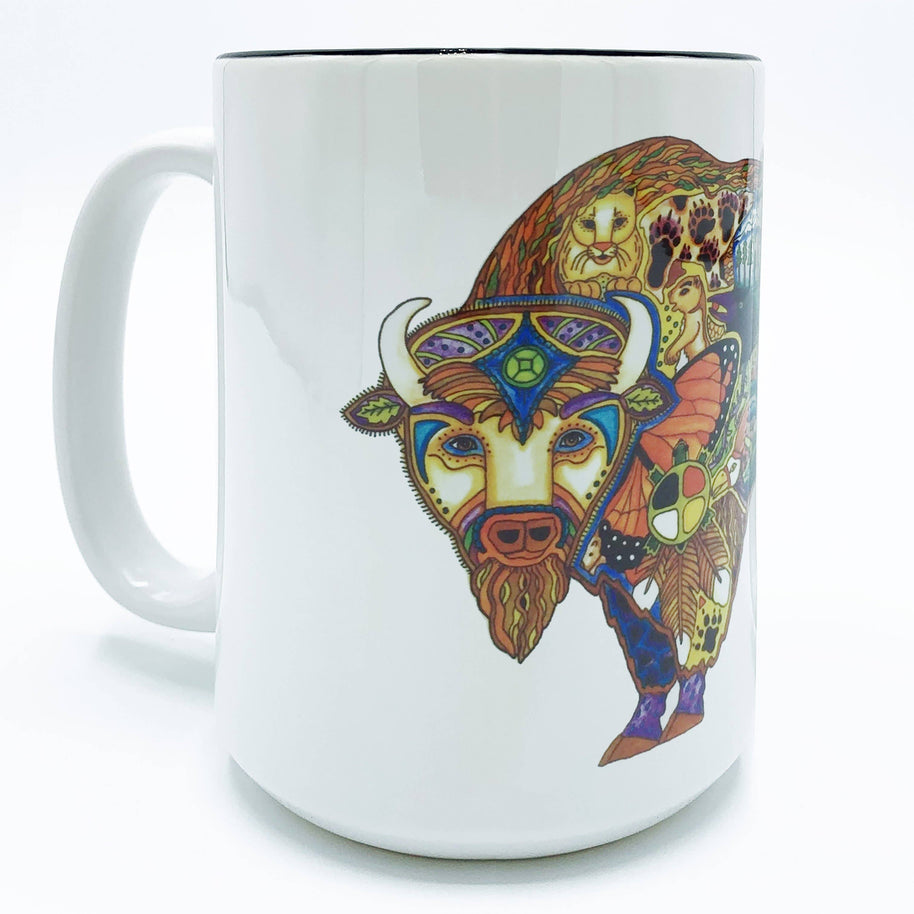 EarthArt Buffalo Mug