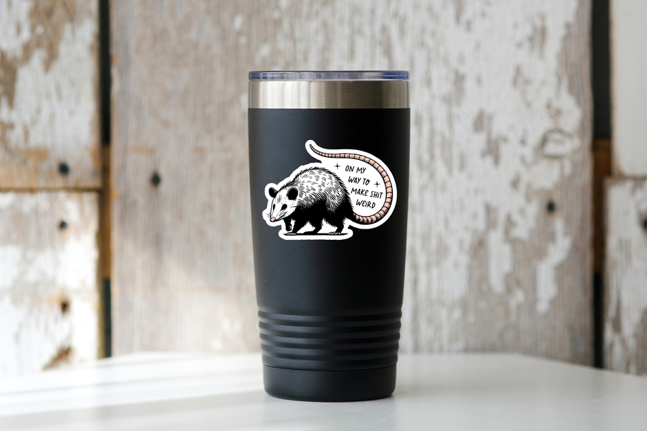 On My Way to Make Shit Weird Sticker