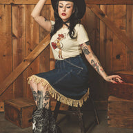 Heart Bandit Fitted Tee