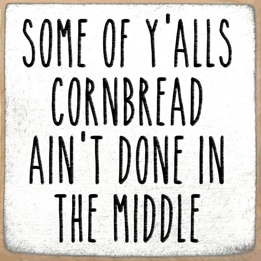 Cornbread Wood Sign