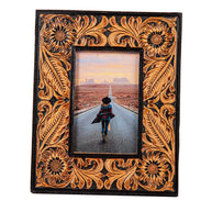 Canyon Hand-Tooled Photo Frame