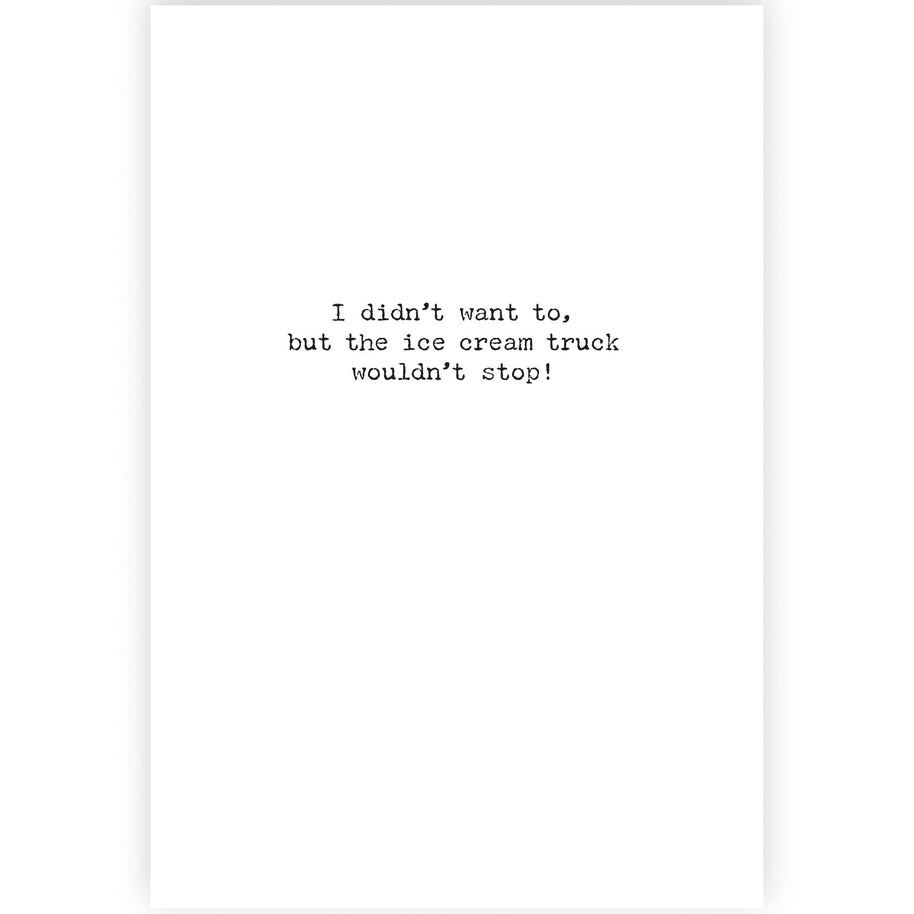 I Started Jogging Today Greeting Card