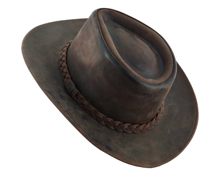 THUNDER Leather Cowboy Hat